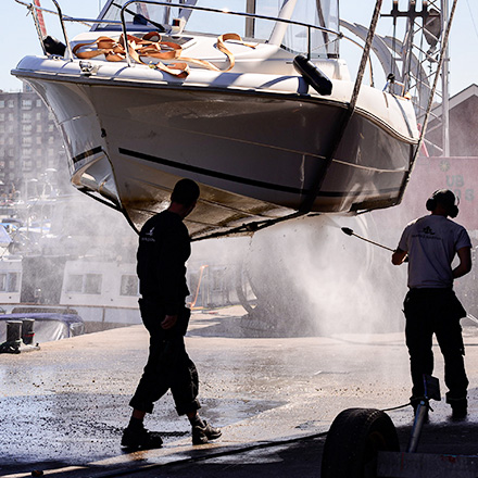 Boat detailing